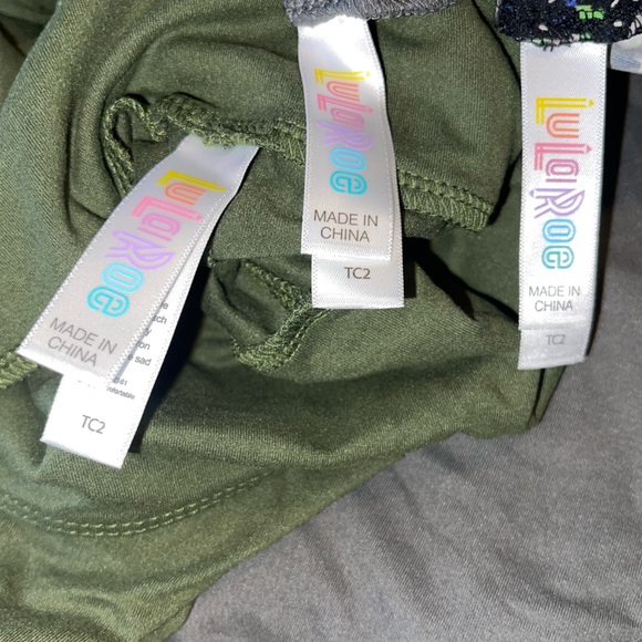 Brand New set of 3 LulaRoe Leggings TC2 - Picture 2 of 2